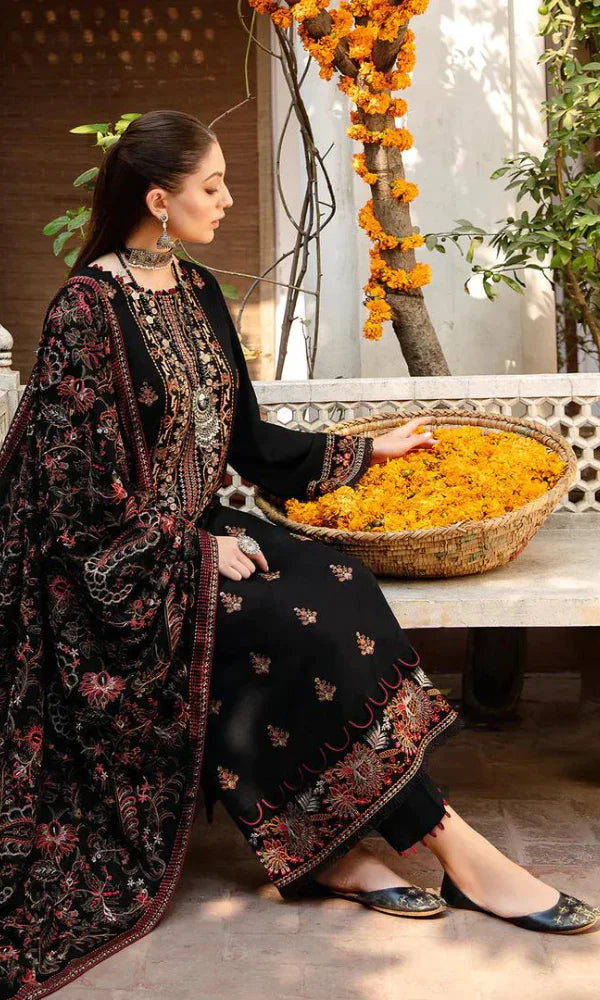 BAREEZE 3PC EMBROIDED-A02